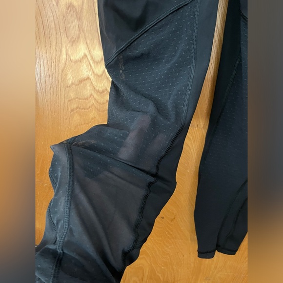 LULULEMON cropped sheer back leggings 6 - Picture 4 of 7